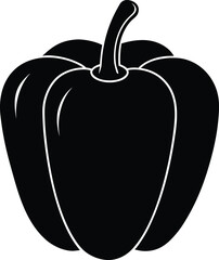 Bell Pepper Silhouette