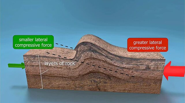 Overthrust fold.