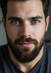 Obraz premium Steel Gaze, Quiet Strength