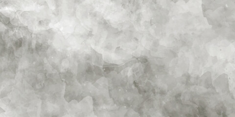 Grey water color banner Paint leaks and Vector watercolor texture for cards abstract white background with gray grunge texture of a concrete wall isolated grainy closeup. soft gray paint wall textur	