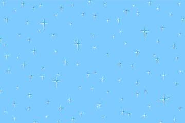Blue pastel background with stars. Star. Star design for wallpaper, print, decoration, textile, wrapping paper, textile, card, etc. Blue color 