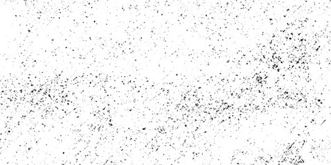 Vintage grunge paper texture isolated. Old worn overlay distressed background .Subtle dust vector texture overlay. Monochrome abstract splattered background.