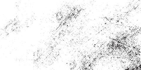 Fototapeta premium Vintage grunge paper texture isolated. Old worn overlay distressed background .Subtle dust vector texture overlay. Monochrome abstract splattered background.
