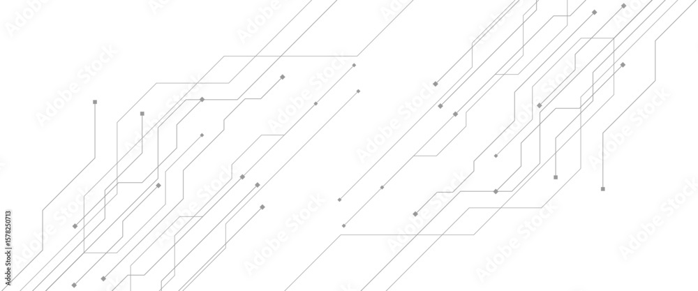 Poster vector abstract digital technology futuristic internet network speed connection with design line tec