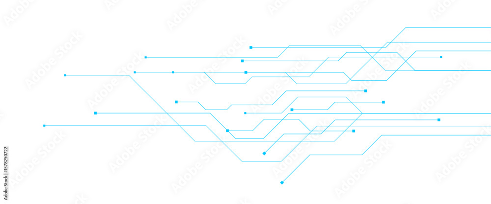 Poster vector abstract digital technology futuristic internet network speed connection with design line tec
