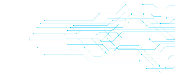 Vector abstract digital technology futuristic internet network speed connection with design line technology simple with space for your text	