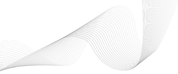 Vector geometric line geometric simple line waves technology concept