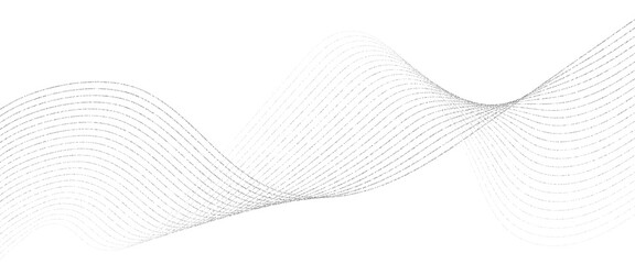 Fototapeta premium Vector grey with dynamic waves for business design with modern backdrop design for business, presentation, banner.