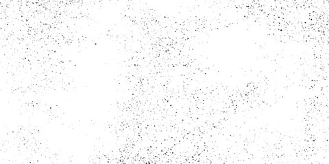 Naklejka premium Distressed effect .Vector shapes with a halftone dots screen print texture. grunge texture overlay black and white tones. grunge texture for background. Grainy abstract texture on a white background 