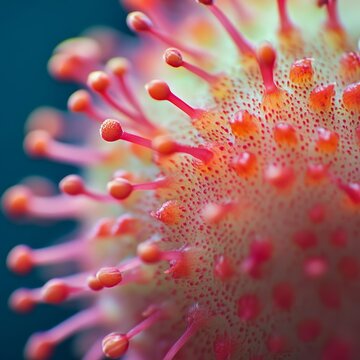 generate a closeup of a rambutan with natural lighting and trending seo optimized