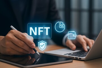 NFT Technology and Digital Investment Interface