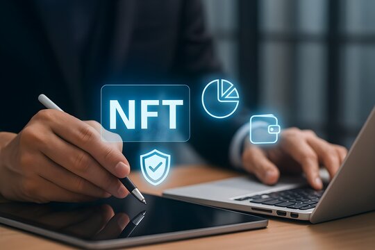 NFT Technology and Digital Investment Interface