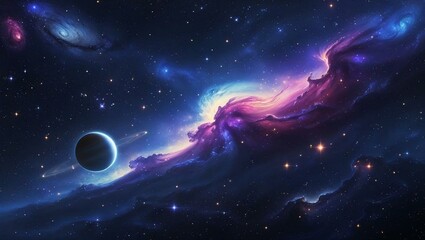 Obraz premium planet in space