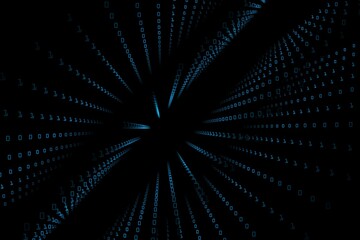 Black background with shiny lines