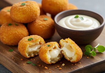 Golden Bites of Melted Joy