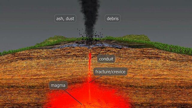 Structure of stratovolcanoes