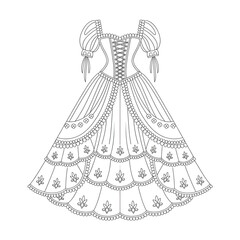 Obraz premium He is a dress