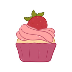 cupcake illustration 
