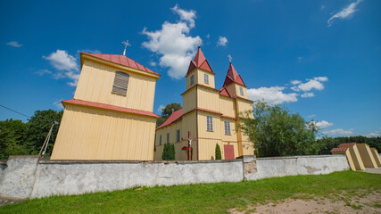 Church of the Holy Virgin Mary, Dudy, Grodno region,  Belarus