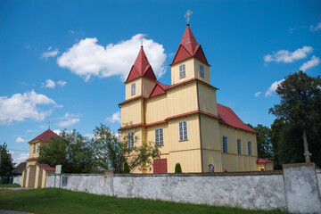 Church of the Holy Virgin Mary, Dudy, Grodno region,  Belarus