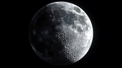 Obraz premium Gibbous moon