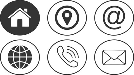 Web icon set. Website set icon vector. for computer and mobile