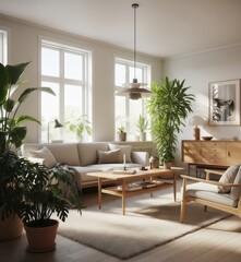 Fototapeta premium modern living room