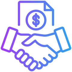 Agreement icon for weather, website, application, printing, document, poster design, etc