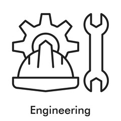 Engineering Icon - Line Style
