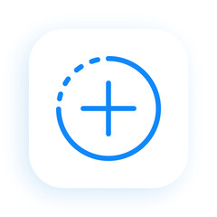 Plus Symbol for Add or Increase Value Function