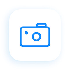 Photo Camera Symbol for Photography and Memories