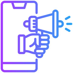 Digital marketing icon for digital finance, business, website, application, printing, document, poster design, etc