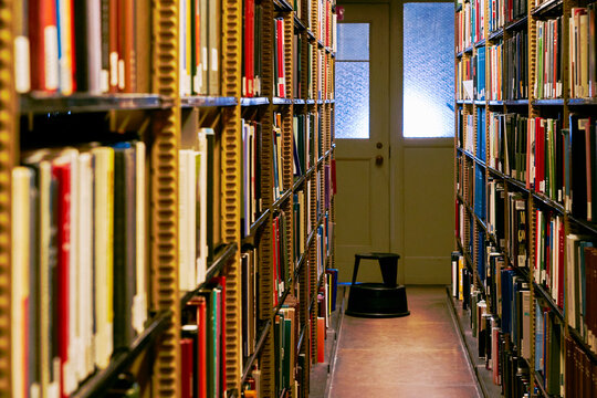 books in library