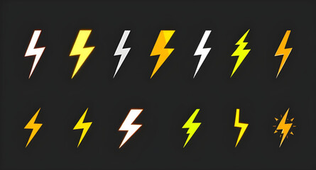 lightning bolt vector illustration