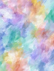 Pastel hue seamless watercolor texture with organic brush strokes and dreamy blending, digital abstract pattern for eco-friendly branding and app interfaces.
