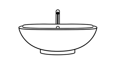 wash basin icon, basin silhouette, sink icon, wash sink vector, bathroom sink icon, washbasin outline, basin symbol, plumbing icon, sanitary icon, bathroom fixture icon, handwashing basin, faucet and 