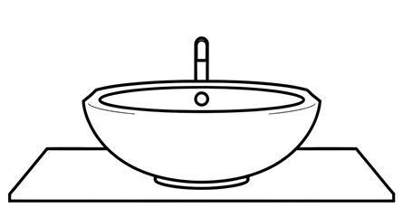 wash basin icon, basin silhouette, sink icon, wash sink vector, bathroom sink icon, washbasin outline, basin symbol, plumbing icon, sanitary icon, bathroom fixture icon, handwashing basin, faucet and 