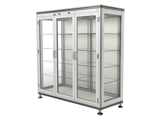 glass-cabinet on a isolated transparent background