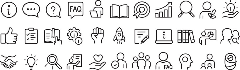 Abstract visual representation of information and knowledge sharing with interconnected elements and diverse color palette