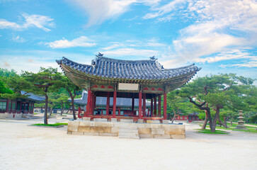 Hamin Jeong pavilion in Changgyeong Palace in Seoul city.