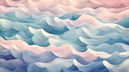 Abstract pastel wave background