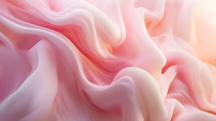 Abstract pink and peach swirl background