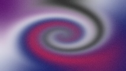 Swirling Vortex, A Dynamic Abstract of Purple, Red, and Blue