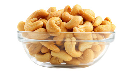 Fototapeta premium Directly above shot of peanuts in bowl on table