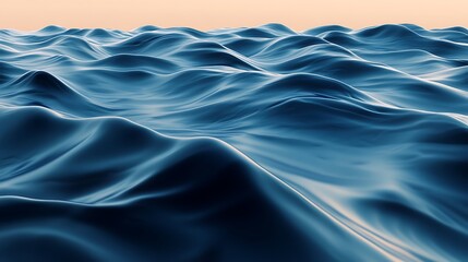Abstract rippled water
