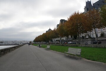 Fototapeta premium Landscape of Geneve