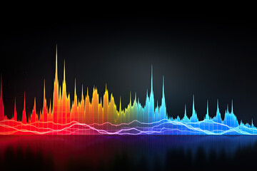 Channel audio spectrum level