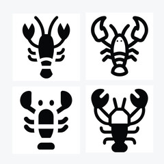 Creative Lobster Logo Ideas in Vector Format