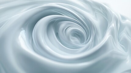 Abstract swirling light gray cream texture