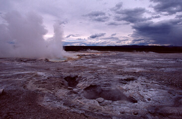 Yellowstone National Park, home to geysers